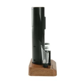 Better Homes & Gardens 6 Piece Battery Operated Electric Wine Opener Set with Wood Base