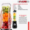 5 Core 20 oz Countertop Blender Electric 160W 600ml for Shakes and Smoothies Powerful Kitchen top Personal Food Processor with Portable Sports Bottle