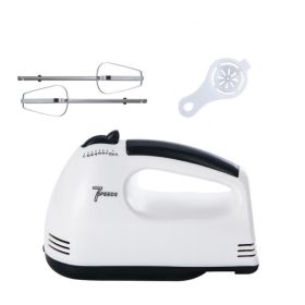 Small Automatic Egg Whisk, Cream Whisk, Mixing And Dough Mixer (Option: White-220V)