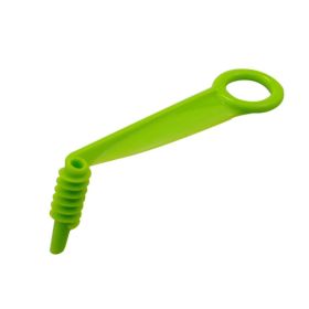 Cucumber Spiral Slicer Rotary Potato Tower Manual Shredder (Color: Green)