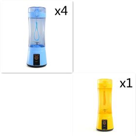 Portable Blender Portable Fruit Electric Juicing Cup Kitchen Gadgets (Option: Set53-USB)