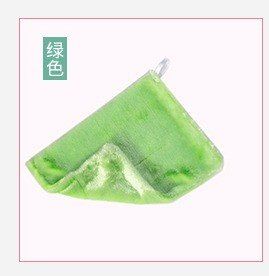 Kitchen Cleaning Towel Lazy Rag Wood Fiber Cloth Bright Silk Rag (Option: Green-23x 26cm)