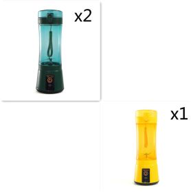 Portable Blender Portable Fruit Electric Juicing Cup Kitchen Gadgets (Option: Set55-USB)