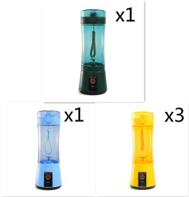 Portable Blender Portable Fruit Electric Juicing Cup Kitchen Gadgets (Option: Set22-USB)