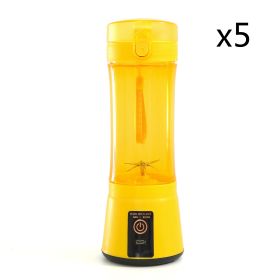 Portable Blender Portable Fruit Electric Juicing Cup Kitchen Gadgets (Option: Set5-USB)