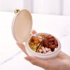 1pc Portable Sealed Pill Box; Mini Pill Case; Small Pill Organizer; Pill Sub-packaging Storage Box; Medicine Box; Multifunctional Storage Container