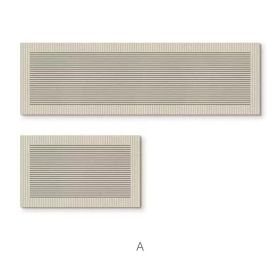 Japanese Style Kitchen Floor Mat Household Soft Diatom Ooze Floor Mat Simple Strip Absorbent Oil Absorbing (Option: Style1-40x120cm)