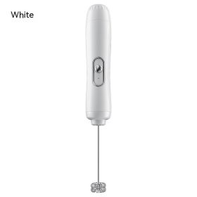 Wireless Handheld Cream Mixer And Egg Beater (Option: White-Battery Version Third Gear)